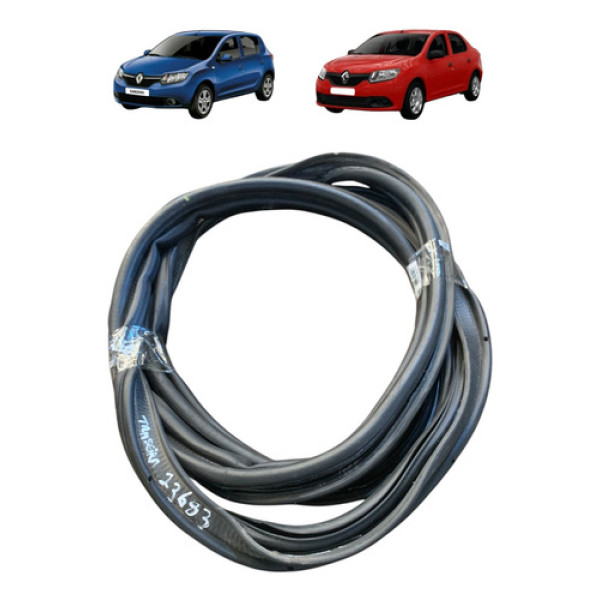 Borracha Tampa Traseira Renault Sandero 2016 A 2021