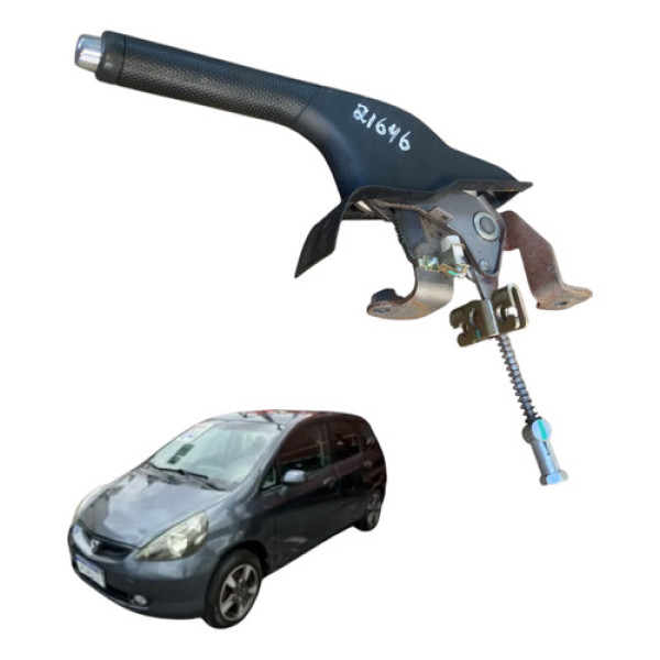 Alavanca Freio Mão Honda Fit 2004 A 2009