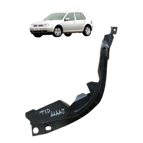 Guia Parachoque Traseiro Direito Volkswagen Golf 2001 A 2006