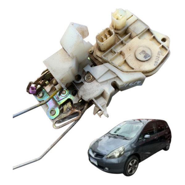 Fechadura Porta Dianteira Direita Honda Fit 2004 A 2009