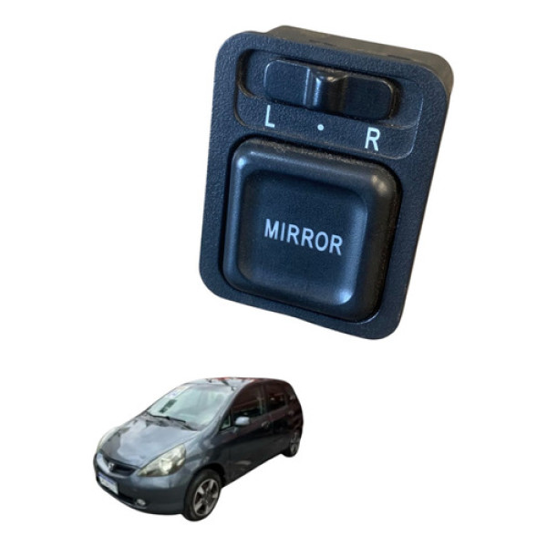 Botão Retrovisor Elétrico Honda Fit 2004 A 2009