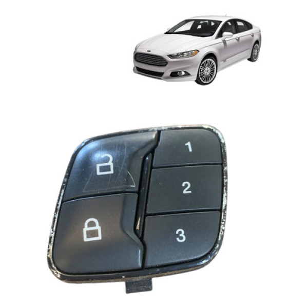 Botão Trava Porta Dianteira Esquerda Ford Fusion 2013 A 2016