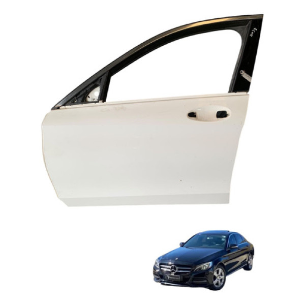Porta Dianteira Esquerd Mercedes C250 2015 A 2019 (detalhes)