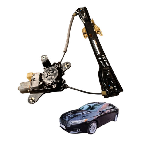 Maquina Vidro Traseira Esquerda Ford Fusion  2013 A 2016