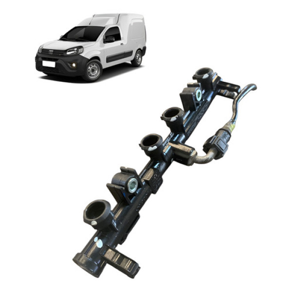 Flauta Bico Injetor Fiat Fiorino Uno 1.4 2013 A 2020