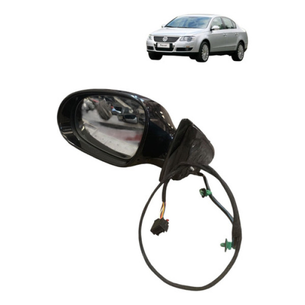 Retrovisor Esquerdo Volkswagen Passat 2006 A 2010 Original 