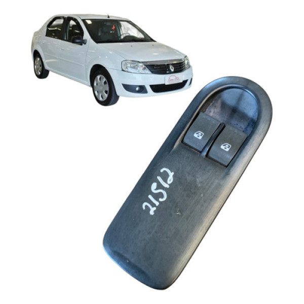 Comando Vidro Dianteiro Esquerdo Renault Logan 2009 A 2012
