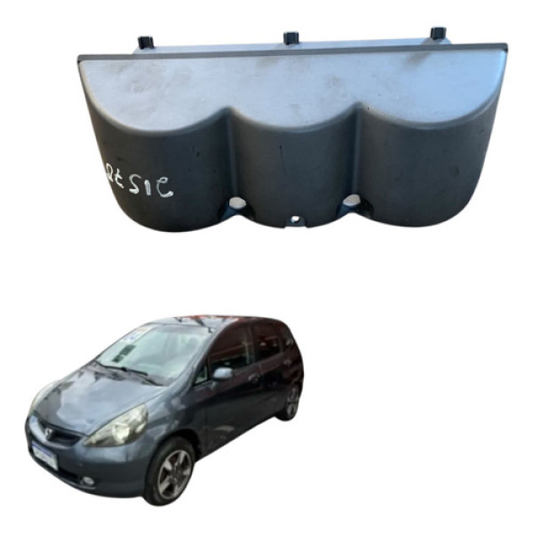 Acabamento Inferior Comando Ar Condici Honda Fit 2004 A 2009