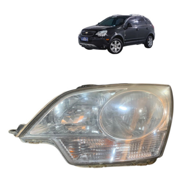 Farol Lado Esquerdo Chevrolet Captiva 2.4 2008 A 2014