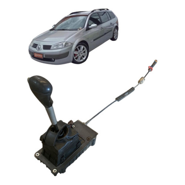 Alavanca Seletora Marcha Renault Megane 2.0 16v 2007 A 2011