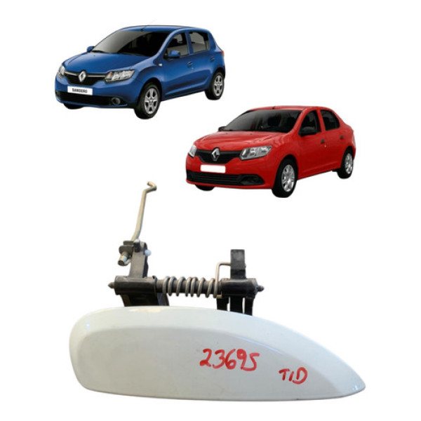 Maçaneta Ext Traseira Direita Renault Sandero 2016 A 2021