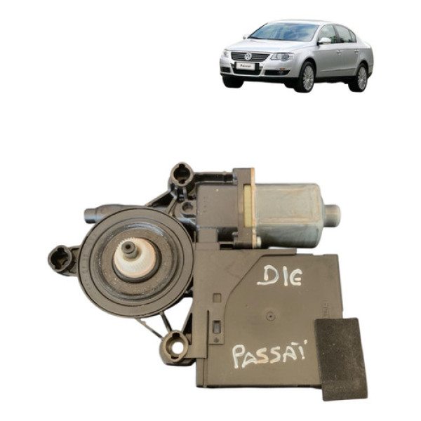 Motor Maquina Vidro Diant Esqu Volkswagen Passat 2006 A 2010