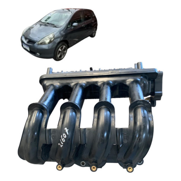 Coletor Admissão Honda Fit 2004 2005 2006 2007 2008 2009 