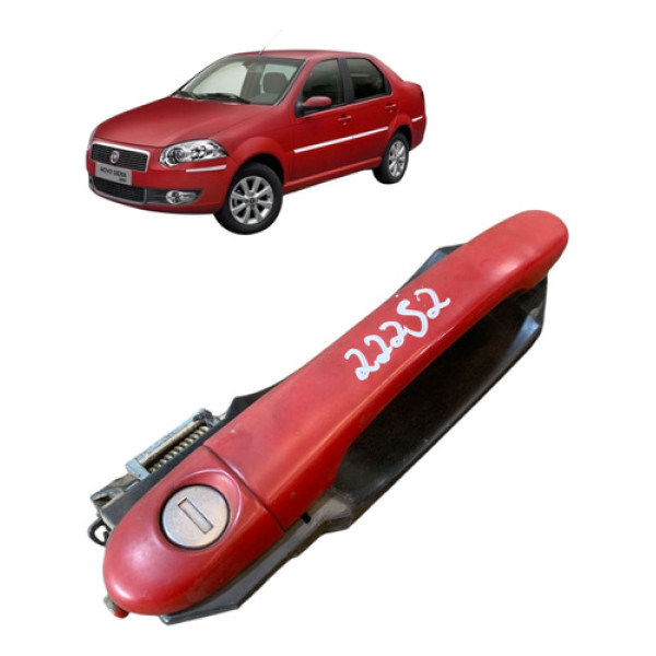 Maçaneta Externa Dianteira Direita Fiat Siena 2005 A 2012