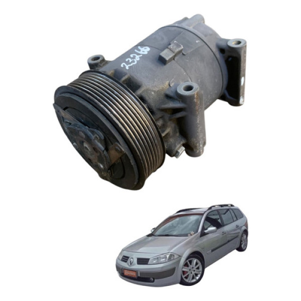 Compressor Ar Condicionad Renault Megane 2.0 16v 2007 A 2011