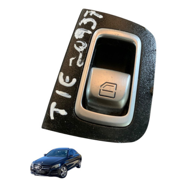 Botão Vidro Traseiro Esquerd Vidro Mercedes C250 2015 A 2019