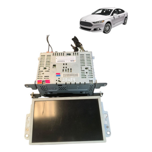 Kit Tela Radio Multimídia Ford Fusion 2013 A 2016