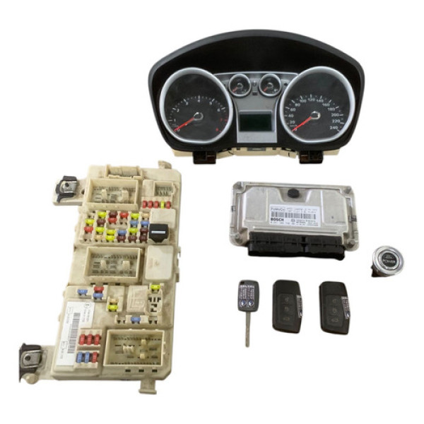 Kit Code Injeção Ford Focus 2.0 2009 A 2012 + Chave Reserva 