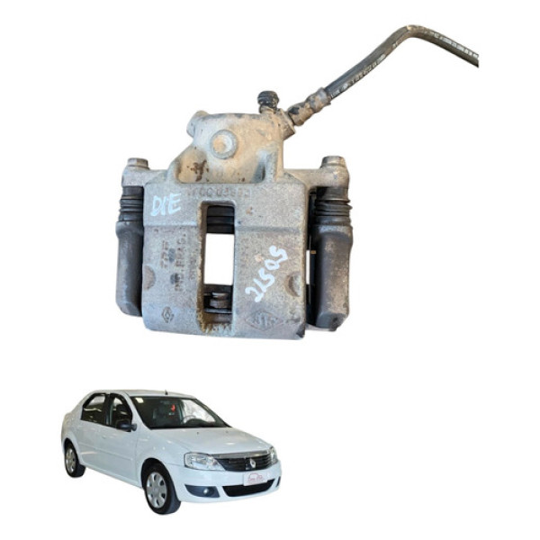 Pinça Freio Dianteira Esquerda Renault Logan 2009 A 2012 