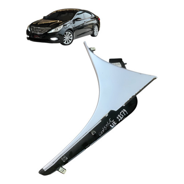 Acabamento Console Central Esque Hyundai Sonata 2010 A 2014 