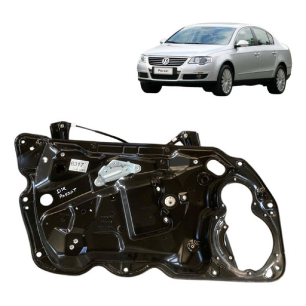 Maquina Vidro Dianteira Esquer Volkswagen Passat 2006 A 2010