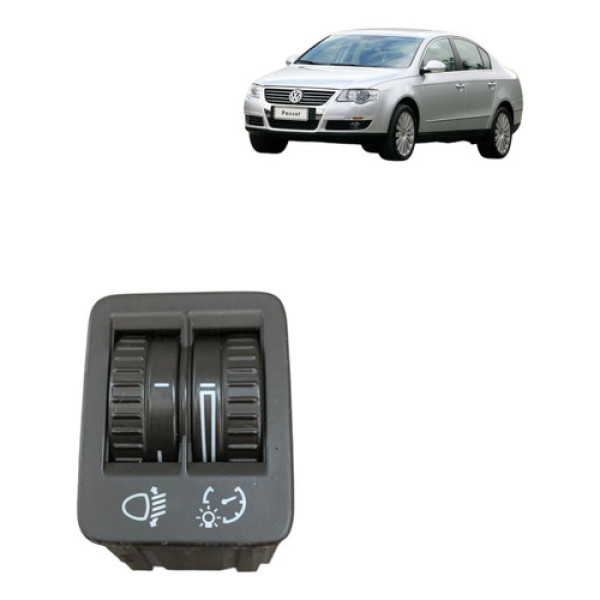Botão Luz Farol Volkswagen Passat 2006 A 2010 Original 