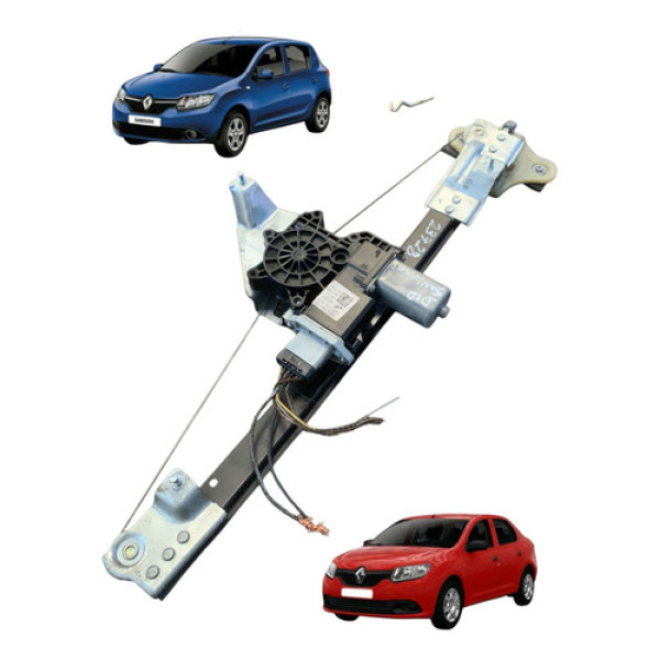 Maquina Vidro Dianteira Direita Renault Sandero 2016 A 2021