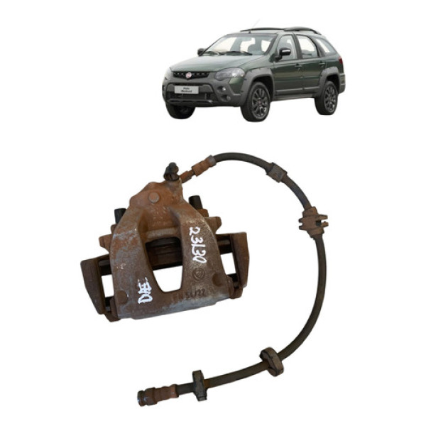 Pinça Freio Dianteira Esquerd Fiat Palio Weekend 2009 A 2015