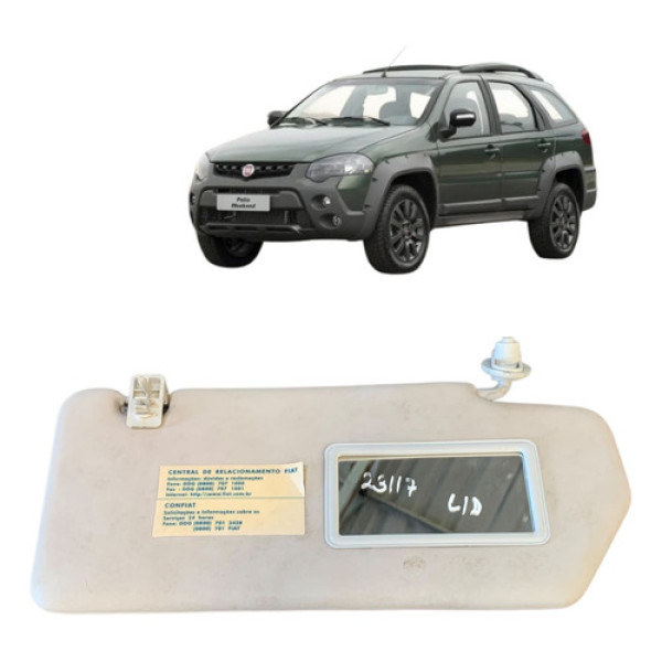 Quebra Sol Lado Direito Fiat Palio Weekend 2009 A 2015