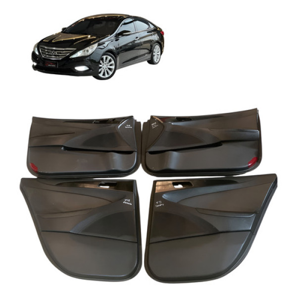 Jogo Forro Porta Hyundai Sonata 2.4 2010 A 2014 