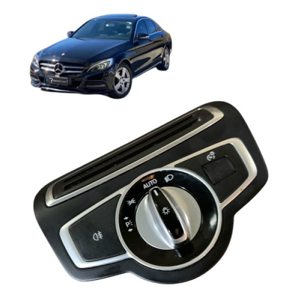 Botão Comando Luz Farol Mercedes C200 C250 2015 A 2019