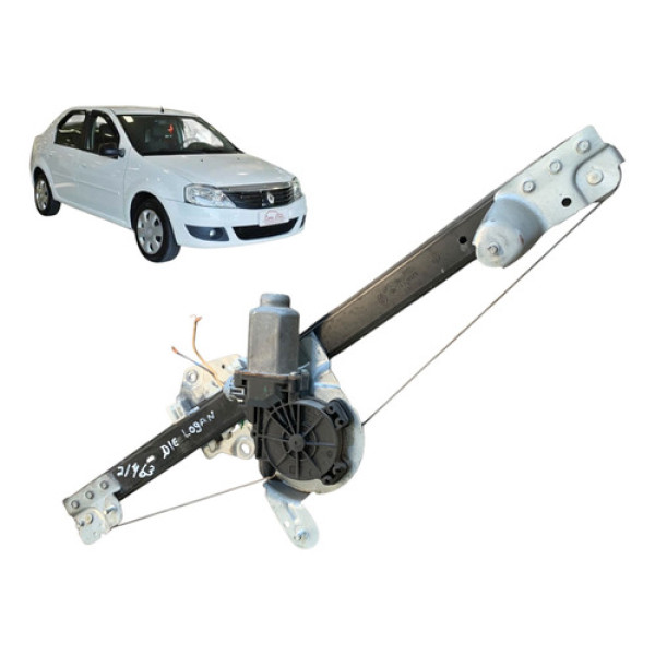 Maquina Vidro Dianteira Esquerda Renault Logan 2009 A 2012