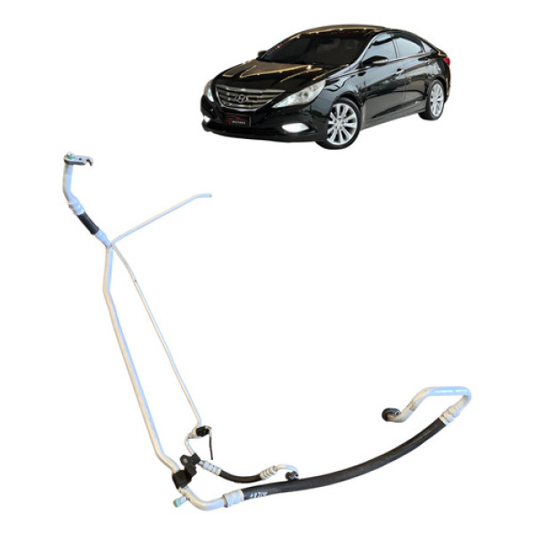 Mangueira Dupla Ar Condicion Hyundai Sonata 2.4 2010 A 2014 