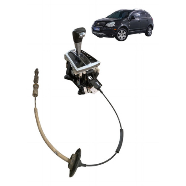 Alavanca Seletora Marcha Chevrolet Captiva 2.4 2008 A 2014