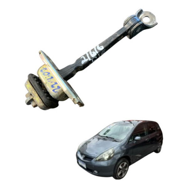 Limitador Porta Dianteira Esquerda Honda Fit 2004 A 2009