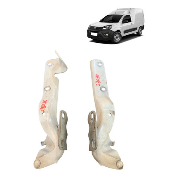 Par Dobradiça Capo Fiat Fiorino Uno 2013 A 2020