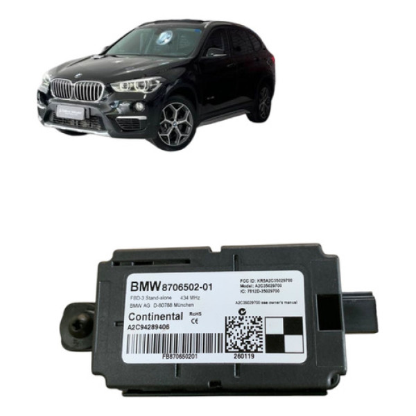 Modulo Controle Remoto Bmw X1 2016 A 2021