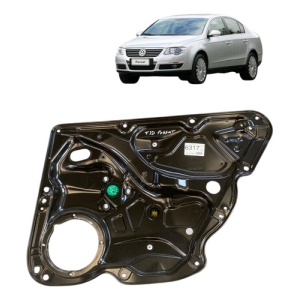 Maquina Vidro Traseira Direita Volkswagen Passat 2006 A 2010