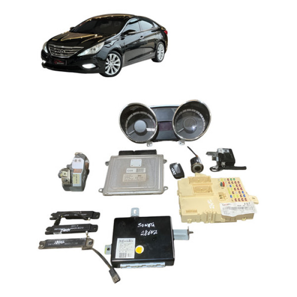 Kit Code Injeção Hyundai Sonata 2.4 2010 A 2014