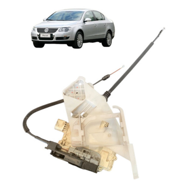 Fechadura Porta Traseira Esque Volkswagen Passat 2006 A 2010