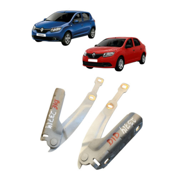 Par Dobradiça Capo Renault Sandero Logan 2016 A 2021