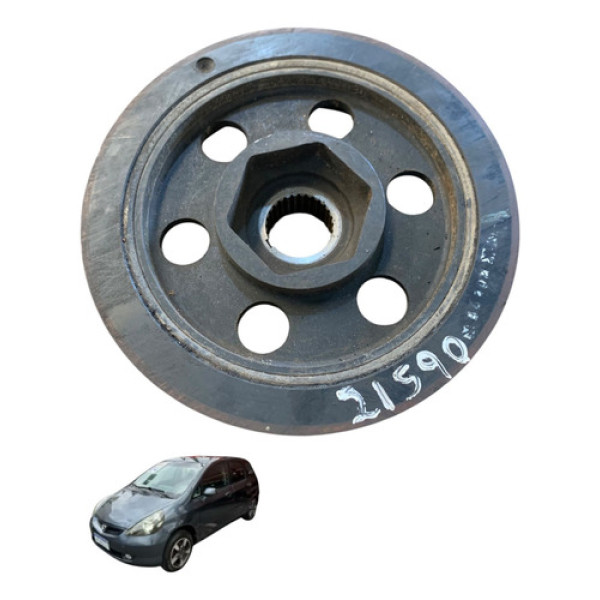 Polia Virabrequim Honda Fit 2004 2005 2006 2007 2008 2009
