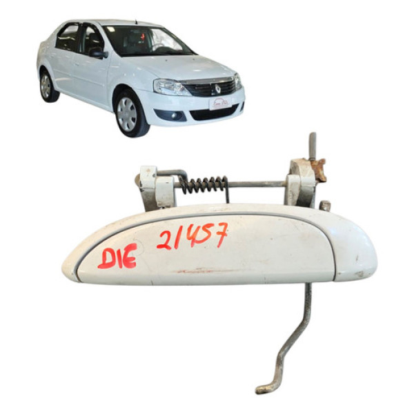 Maçaneta Externa Dianteira Esquerd Renault Logan 2009 A 2012