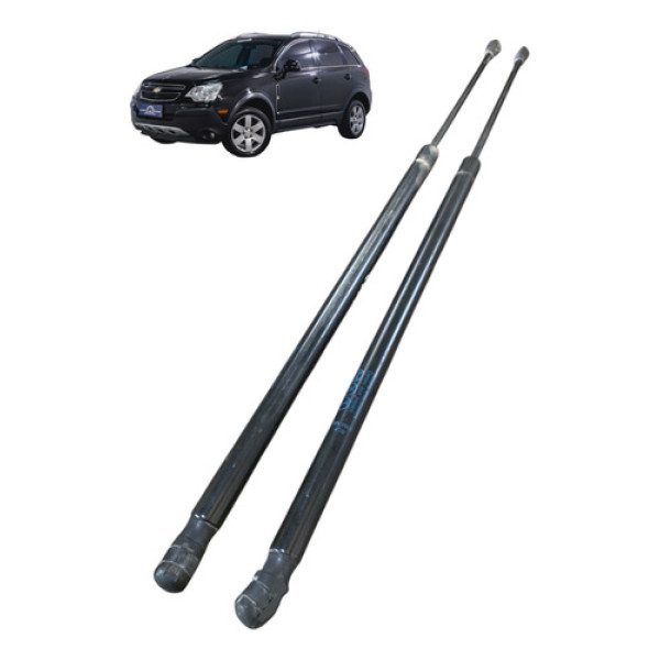 Par Amortecedor Tampa Traseira Chevrolet Captiva 2008 A 2014