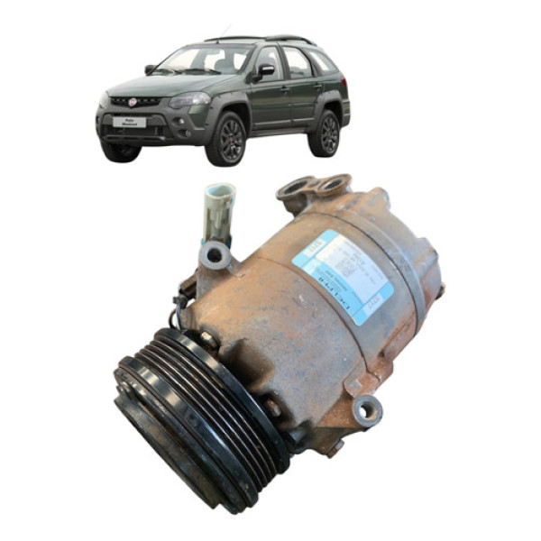 Compressor Ar Condicionad Fiat Palio Weekend 1.8 2009 A 2011