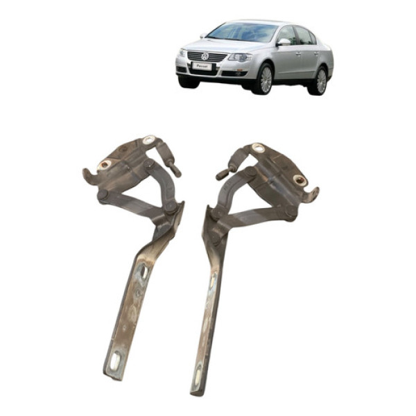 Par Dobradiça Capo Volkswagen Passat 2006 A 2010 Original 