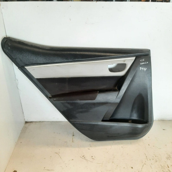 Forro Porta Traseiro Esquerdo Corolla 1.8 Tsi Cod. 7458