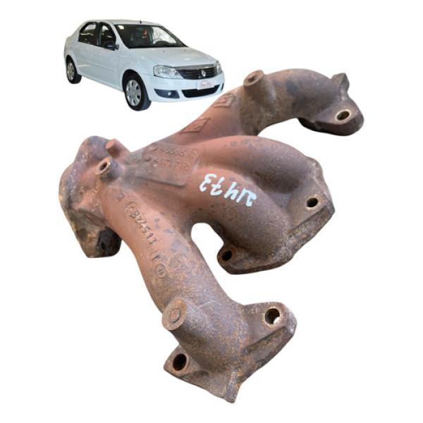 Coletor Escapamento Renault Logan 1.6 8v 2009 A 2012