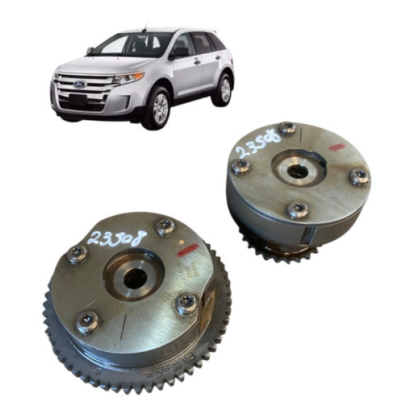 Par Polia Variável Cabeçote Ford Edge 3.5 V6 2011 A 2014