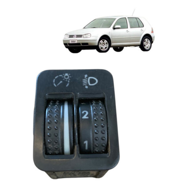 Botão Luz Farol Volkswagen Golf 2001 A 2006